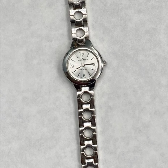 Anne Klein silver bracelet watch. This watch will come in its original box. - Picture 3 of 6